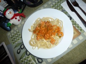 Shrimp Fettuccine