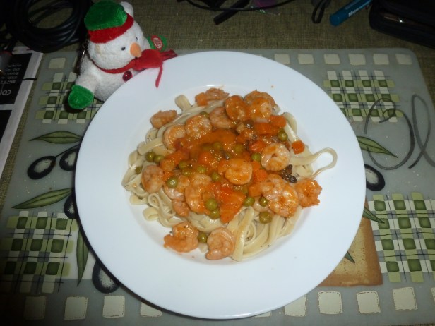 Fettuccine Shrimp a la Gigi