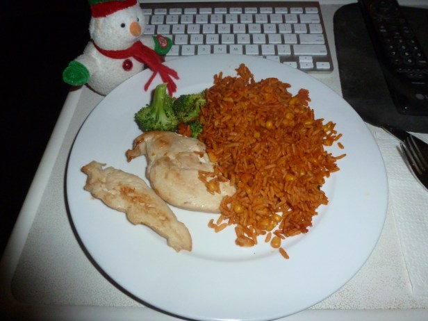Saffron Rice and Chicken