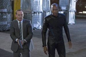 In a shocking cliffhanger episode, Coulson takes the war back to Centipede, and this time he brings in Mike Peterson for some super-soldier support. As they get closer to the truth, startling secrets are revealed and an unexpected twist threatens the team, on "Marvel's Agents of S.H.I.E.L.D.," TUESDAY, DECEMBER 10 (8:00-9:01 p.m., ET) on the ABC Television Network. (ABC/Justin Lubin)