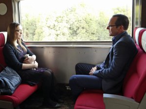 MARVEL'S AGENTS OF S.H.I.E.L.D. - "T.R.A.C.K.S." - Hot on the trail of the Clairvoyant, Coulson and his team board a mystery train that seems to be headed for certain death, on "Marvel's Agents of S.H.I.E.L.D.," TUESDAY, FEBRUARY 4 (8:00-9:01 p.m., ET) on the ABC Television Network.(ABC/Carol Kaelson) ELIZABETH HENSTRIDGE, CLARK GREGG